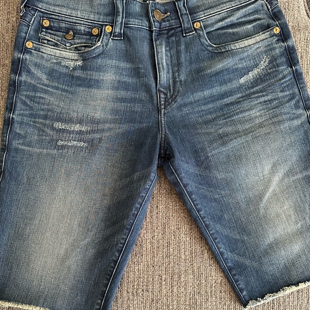 True Religion Denim Jean Shorts Size 34